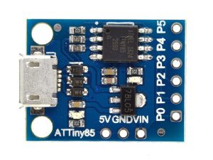 Attiny85 Arduino compatible micro-USB board