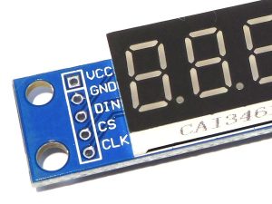 8-digit serial LED 7-segment display MAX7219