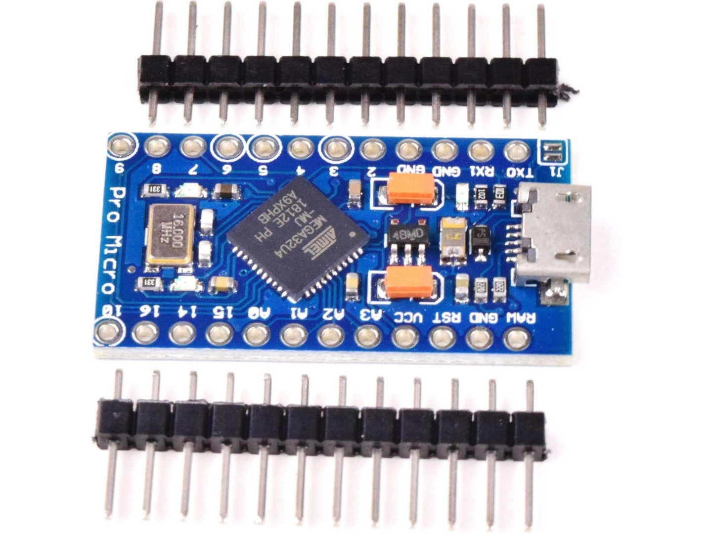 Pro Micro Atmega32u4, USB, 5V, 16MHz, 100% compatible with Arduino 4