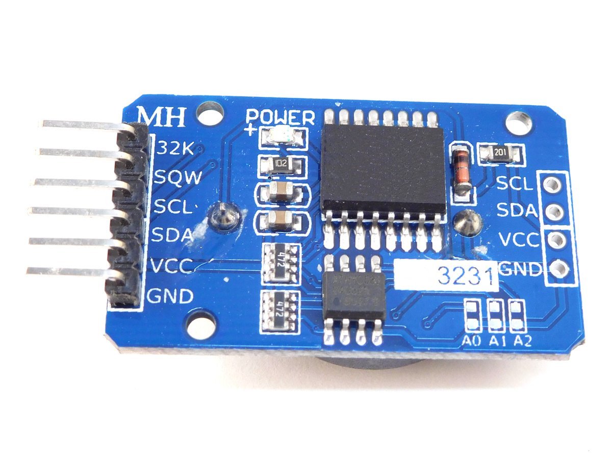 RTC Real Time Clock DS3231, 32kB Memory, I2C, Battery Backup (100% compatible with Arduino) 4