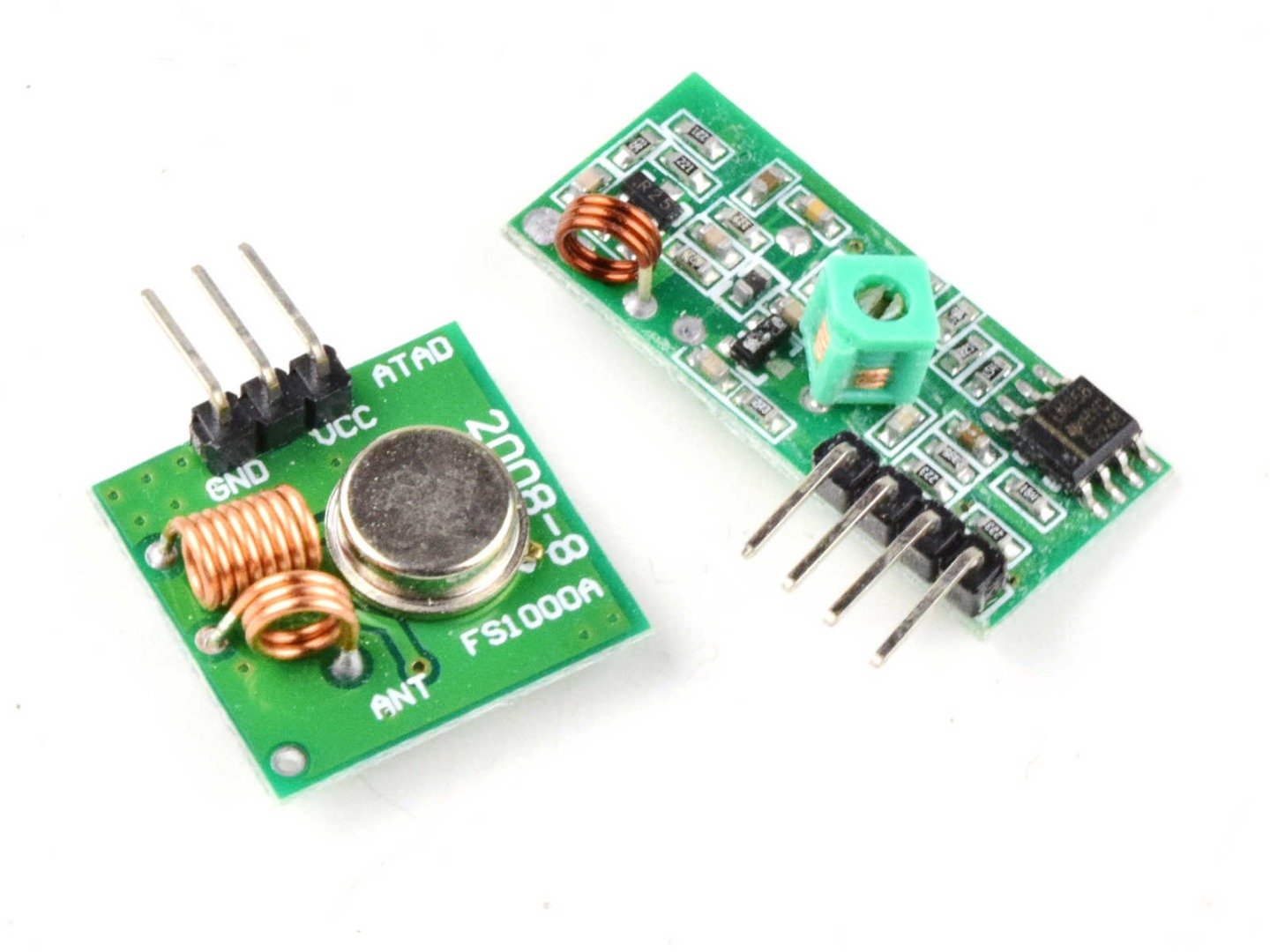 433MHz Wireless Transmitter Receiver Kit for Micro Controller 10