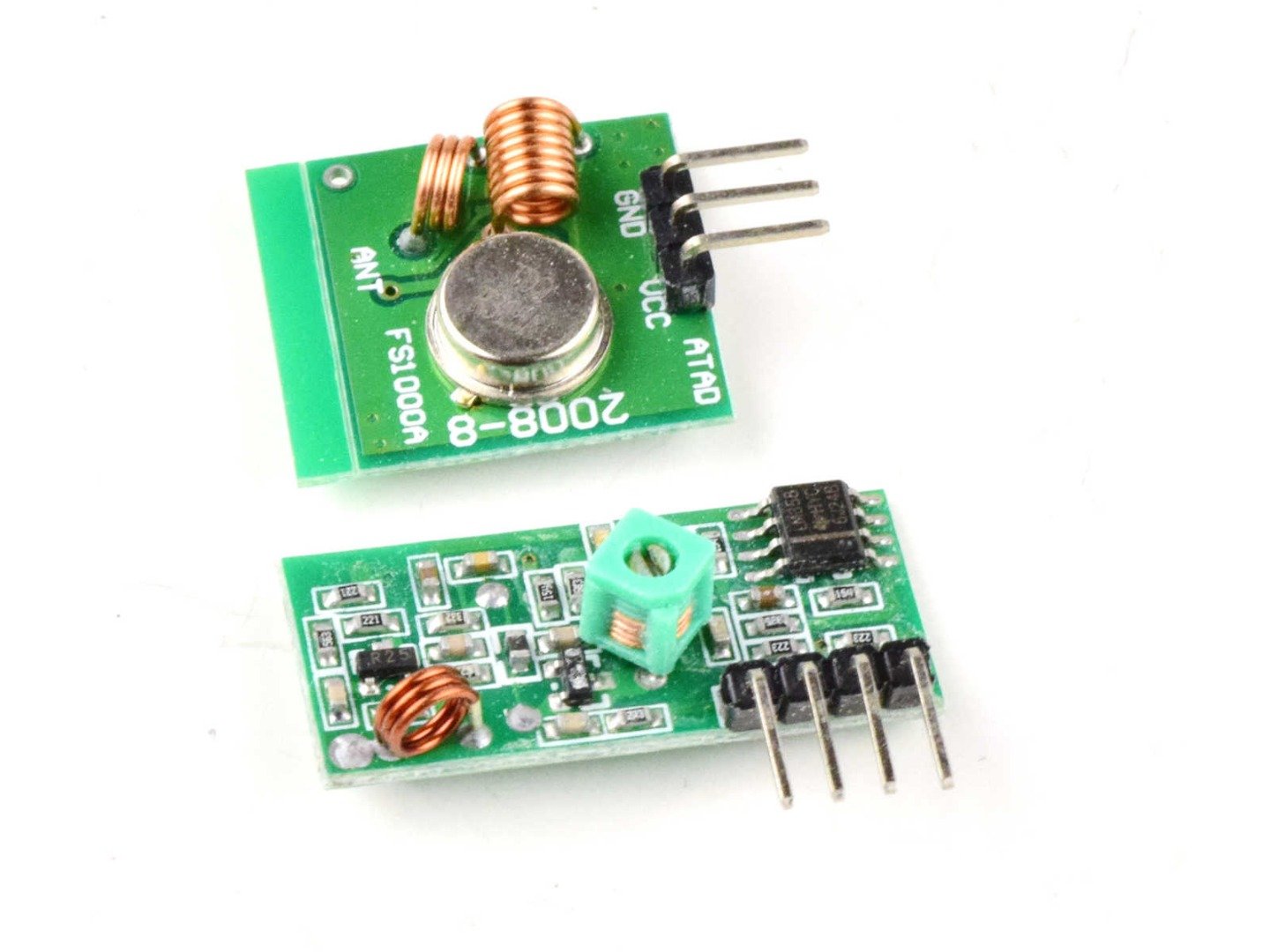 433MHz Wireless Transmitter Receiver Kit for Micro Controller 7