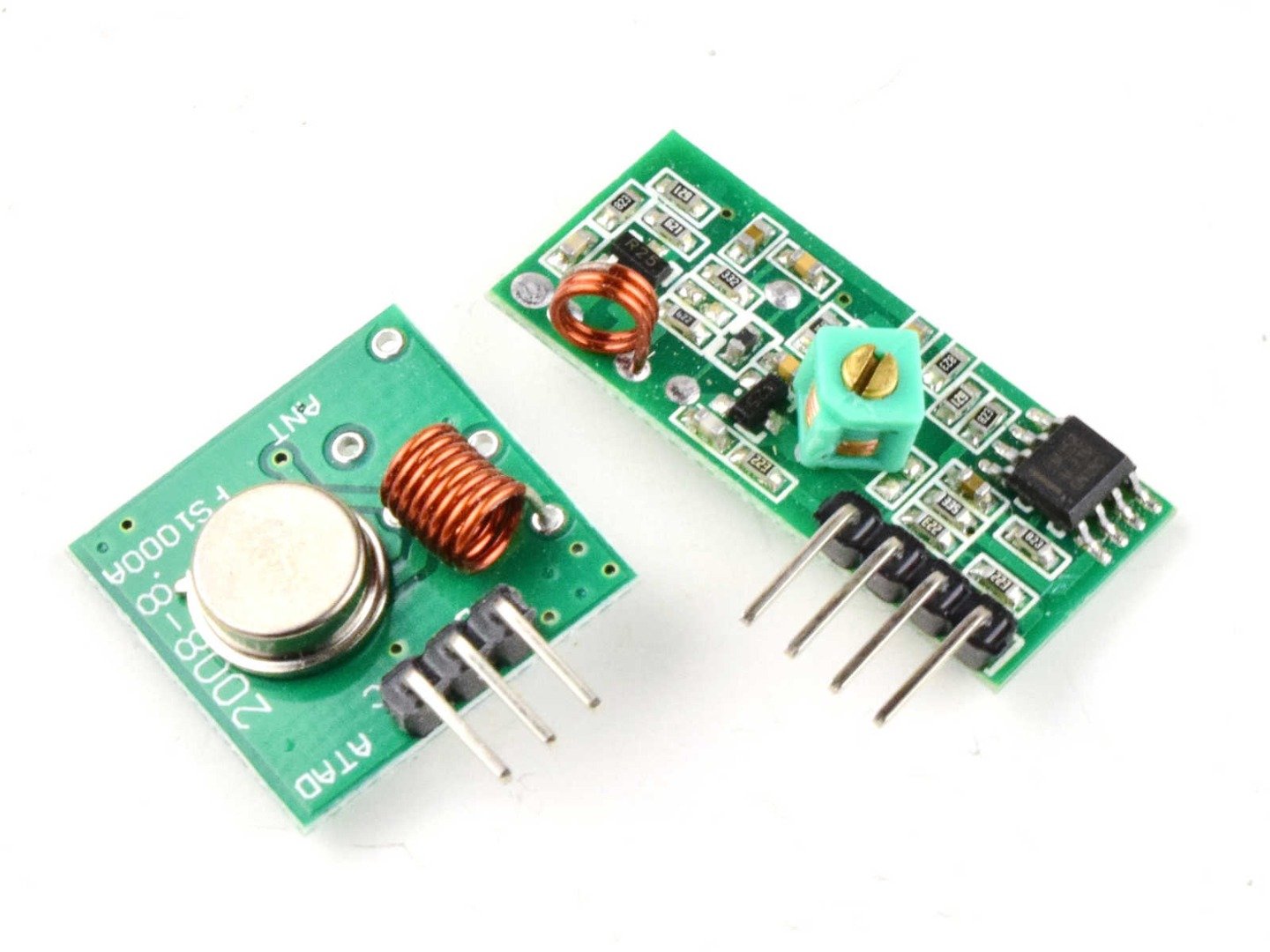 433MHz Wireless Transmitter Receiver Kit for Micro Controller 9