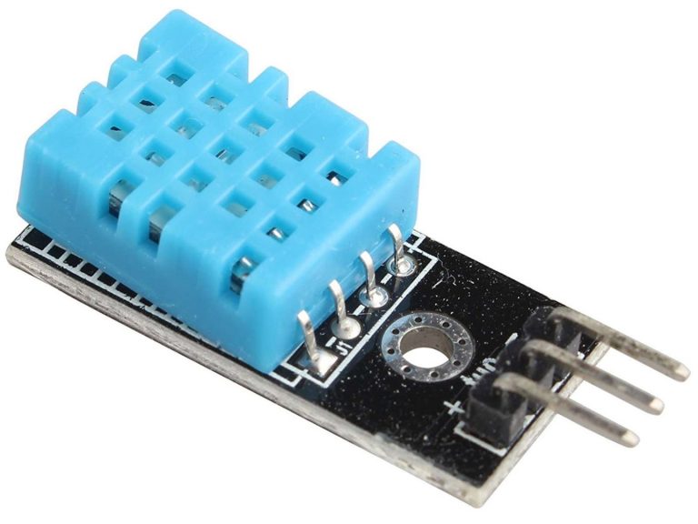 Dht11 Temperature Humidity Sensor 16bit Digital And Arduino Library Riset
