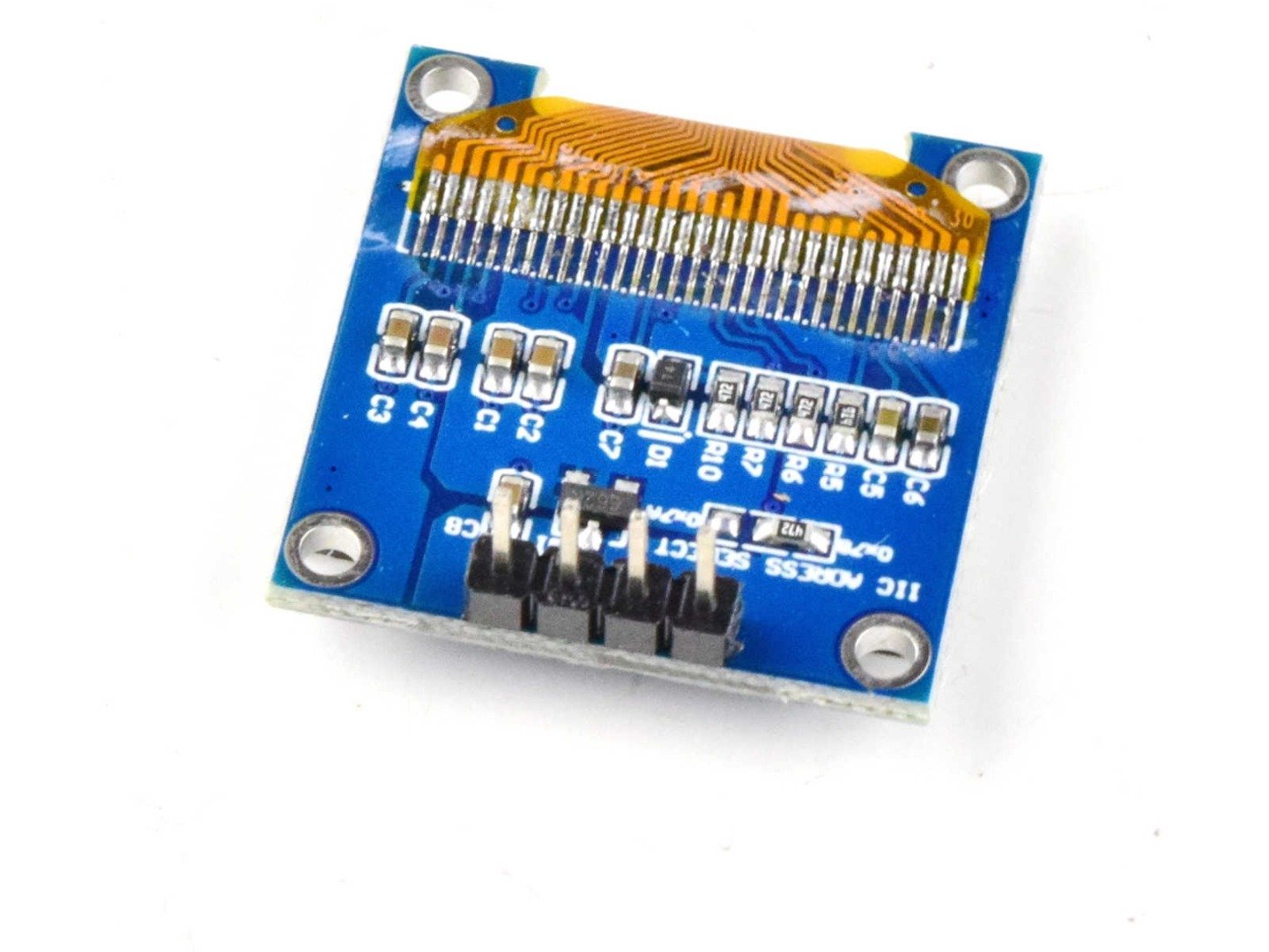 OLED 128×64 Pixel, I2C, 0.96 inch, SSD1306 SH1106, 3-5V (100% compatible with Arduino) 6