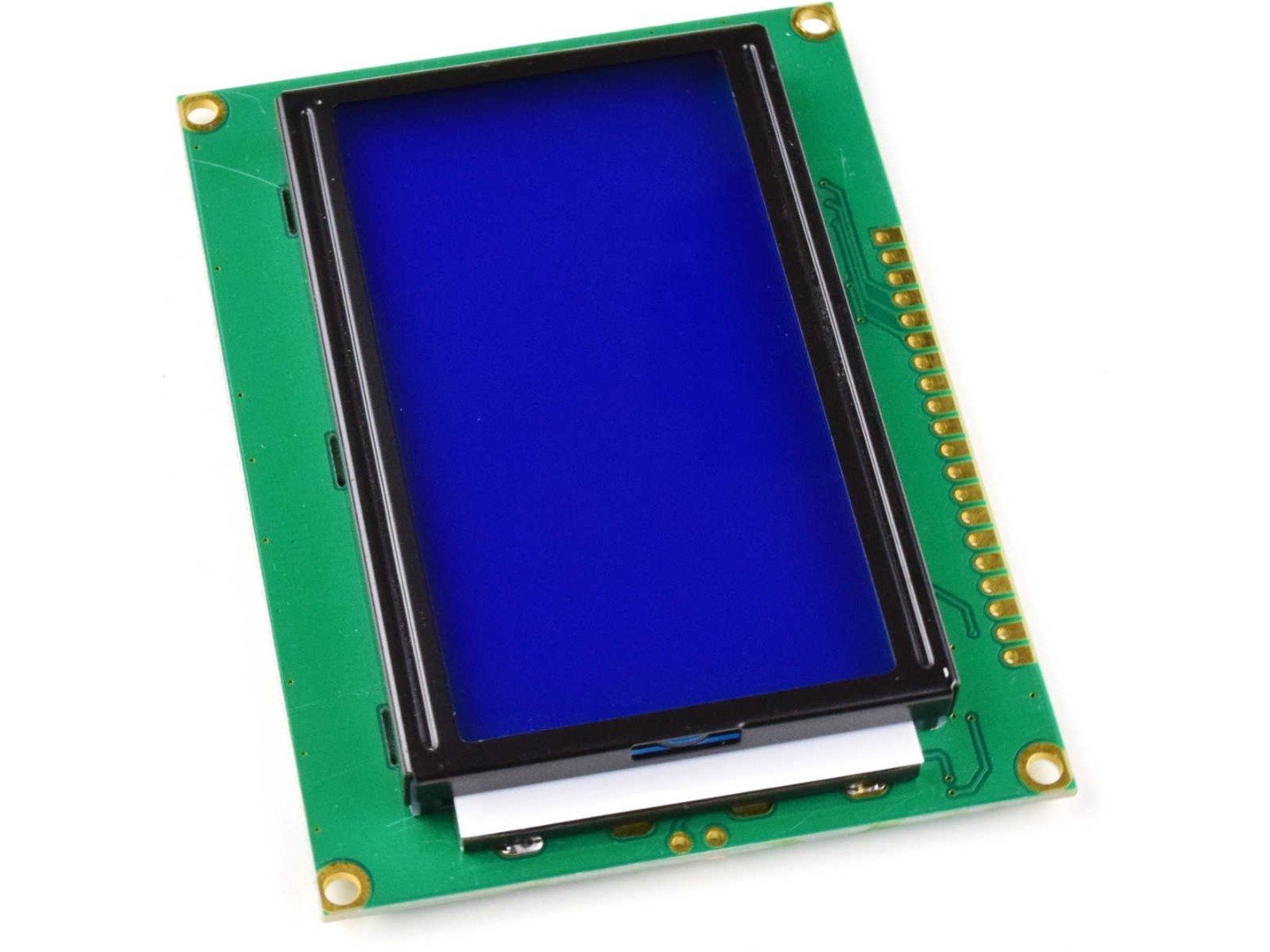 LCD12864 128×64 Graphic Display, blue/white, ST7920 8