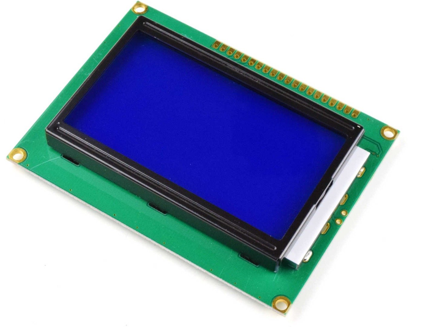 LCD12864 128×64 Graphic Display, blue/white, ST7920 9