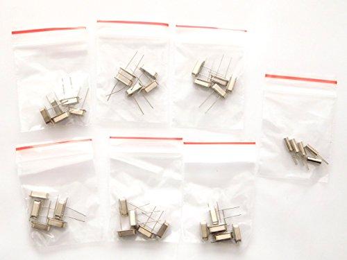 35 pcs Crystals Kit HC-49 6-16MHz and Watch-Crystal 32.768kHz 6