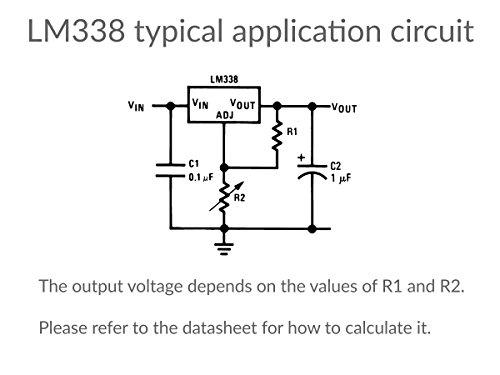 5 x LM338T Adjustable Voltage Regulator 5A 5