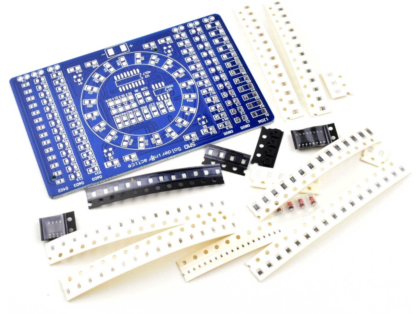 SMD Soldering Learning Kit, LED Light Effects with NE555 3