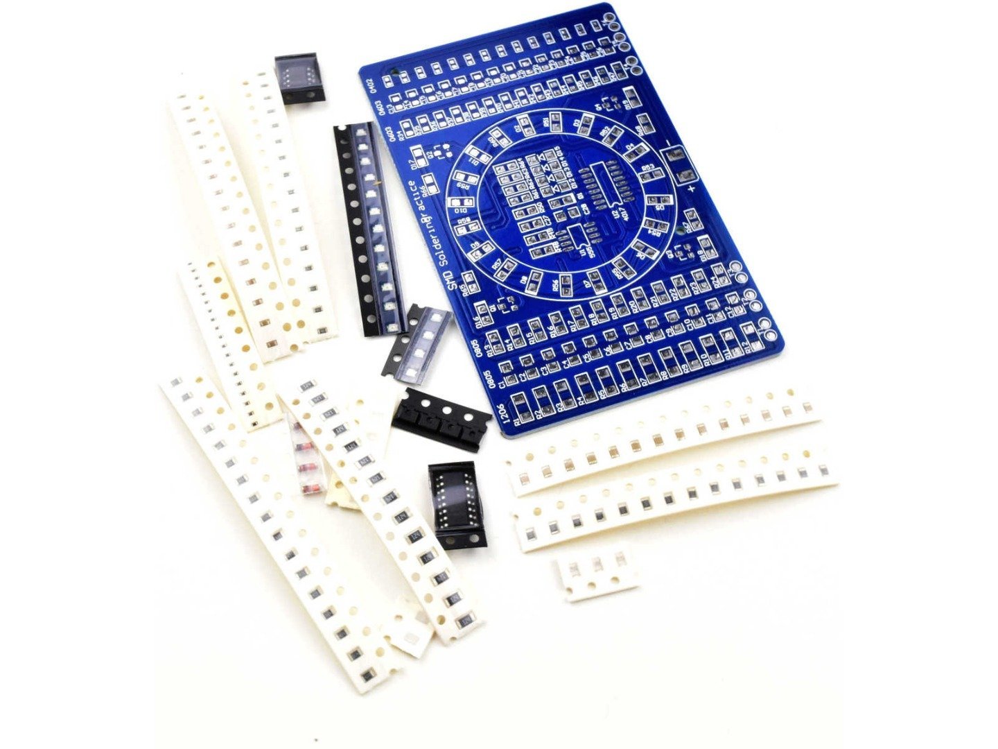 SMD Soldering Learning Kit, LED Light Effects with NE555 6