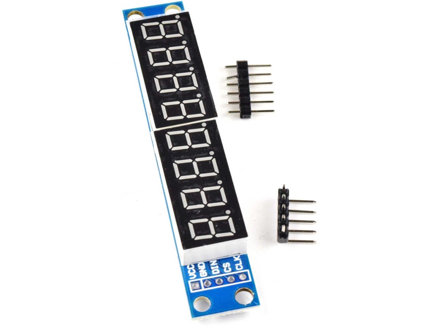 8-digit serial LED 7-segment display, MAX7219, 9.5mm 8