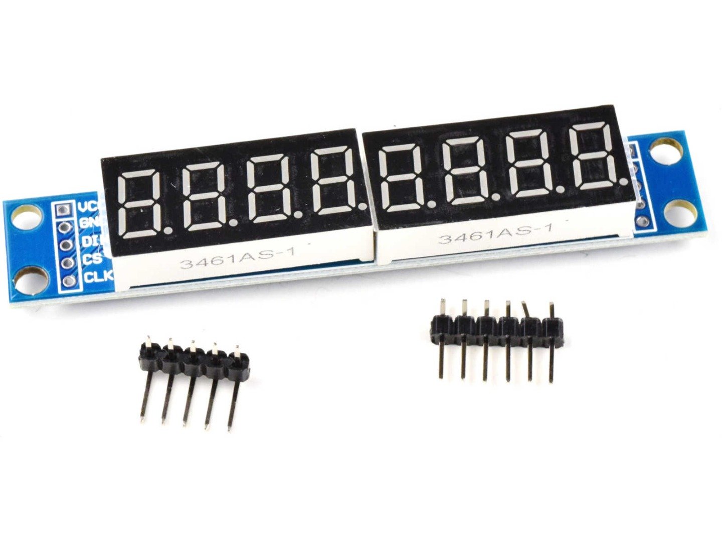 8-digit serial LED 7-segment display, MAX7219, 9.5mm 4