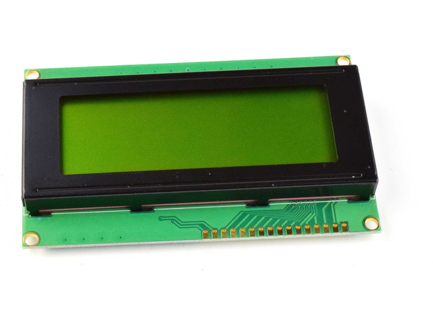 LCD 2004 20×4 Green, Yellow Backlight, parallel or I2C serial 9