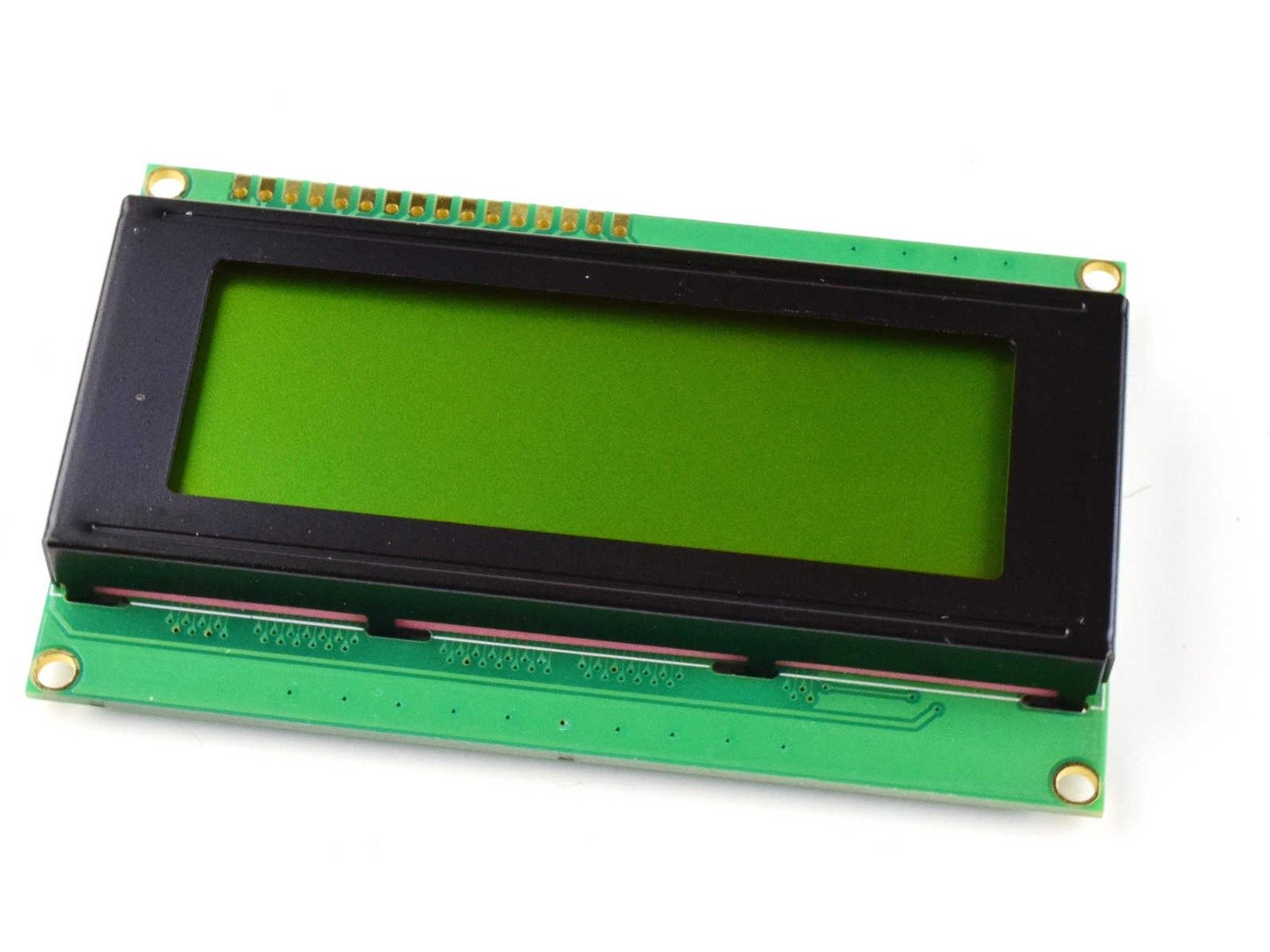 LCD 2004 20×4 Green, Yellow Backlight, parallel or I2C serial 4