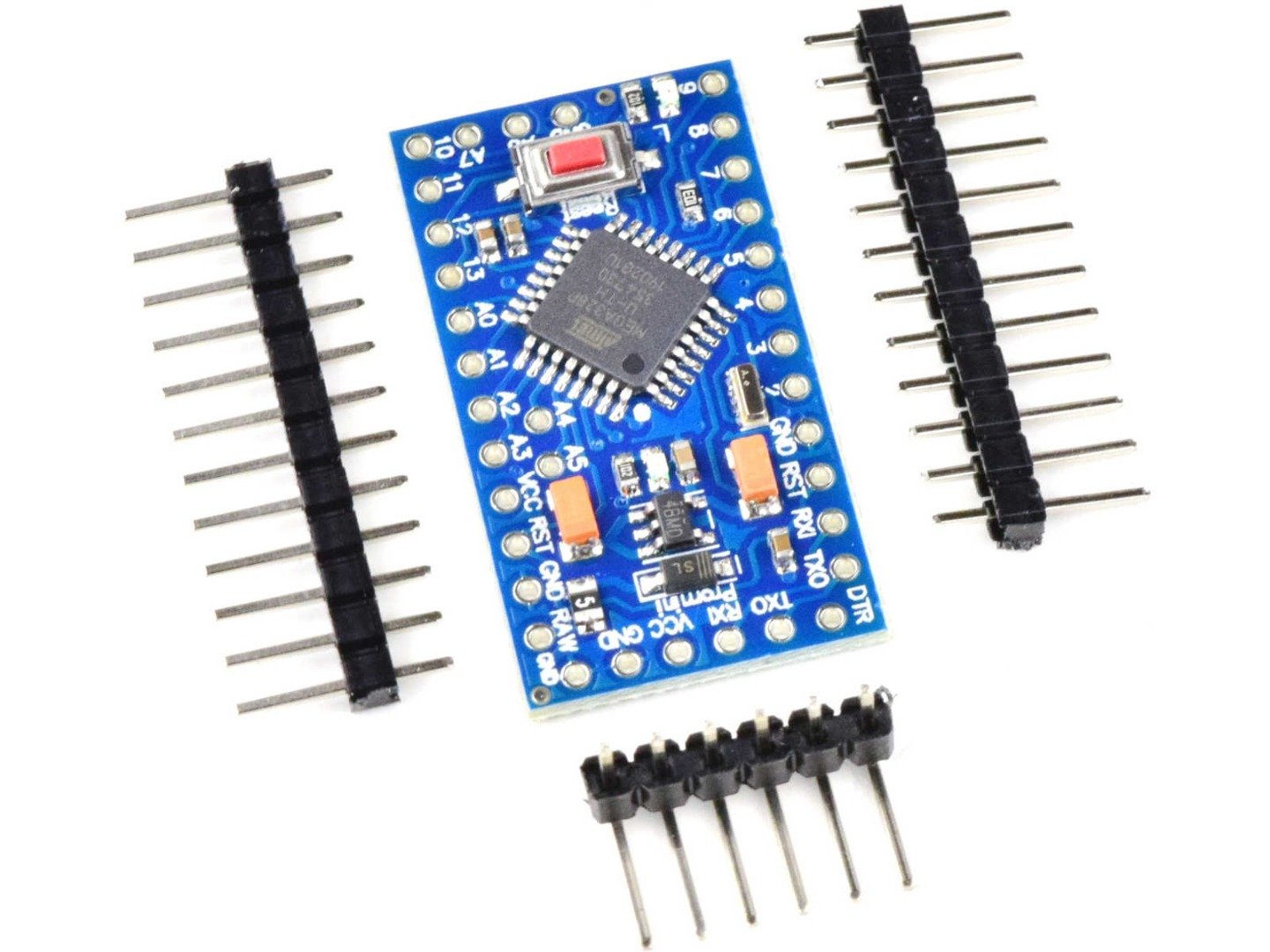 Pro Mini module ATmega328P 3.3V, 8MHz (100% compatible with Arduino) 5