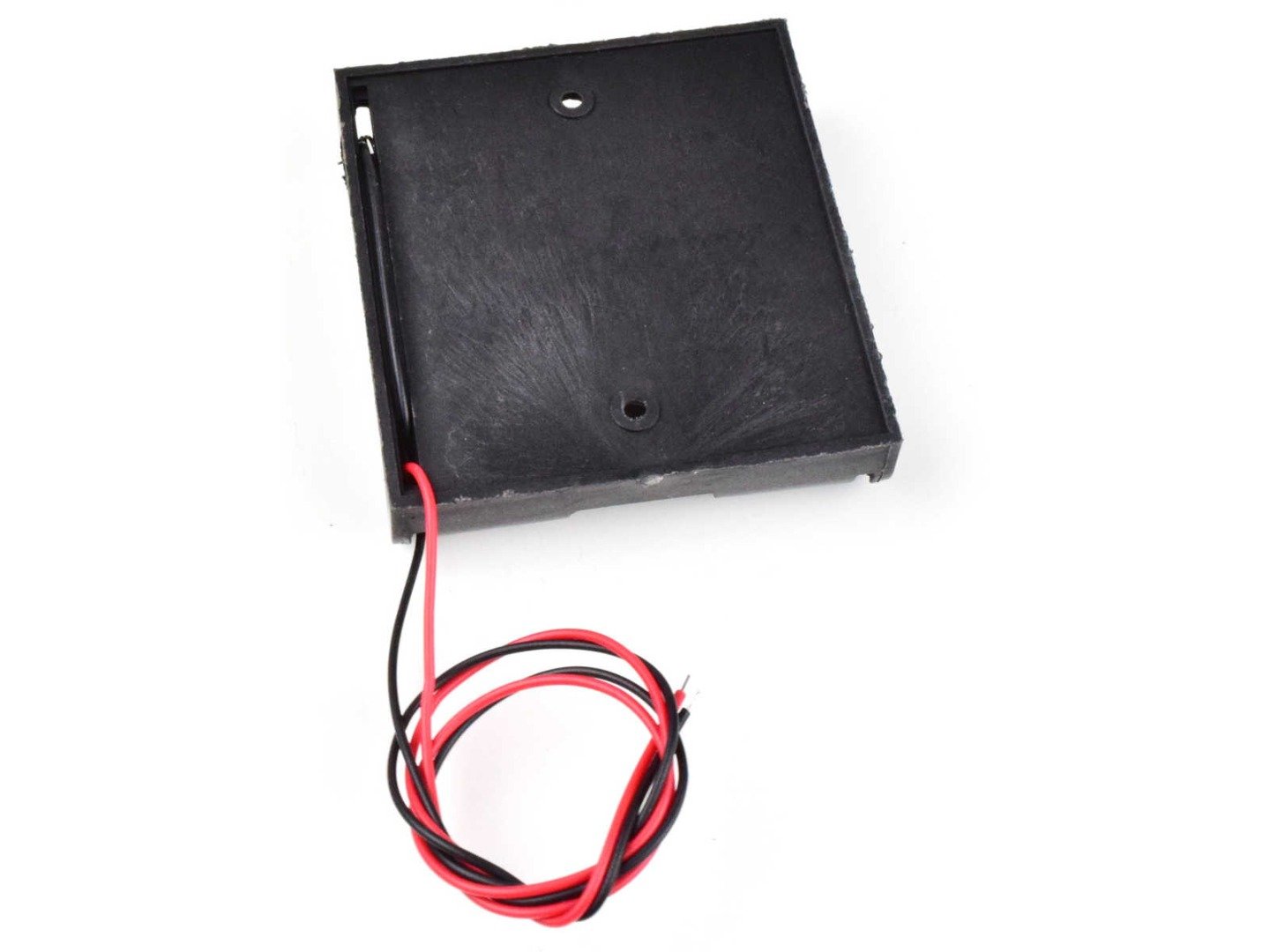 Battery Box Holder for 4x AA 1.5V Batteries, 25cm wires, open ends 5