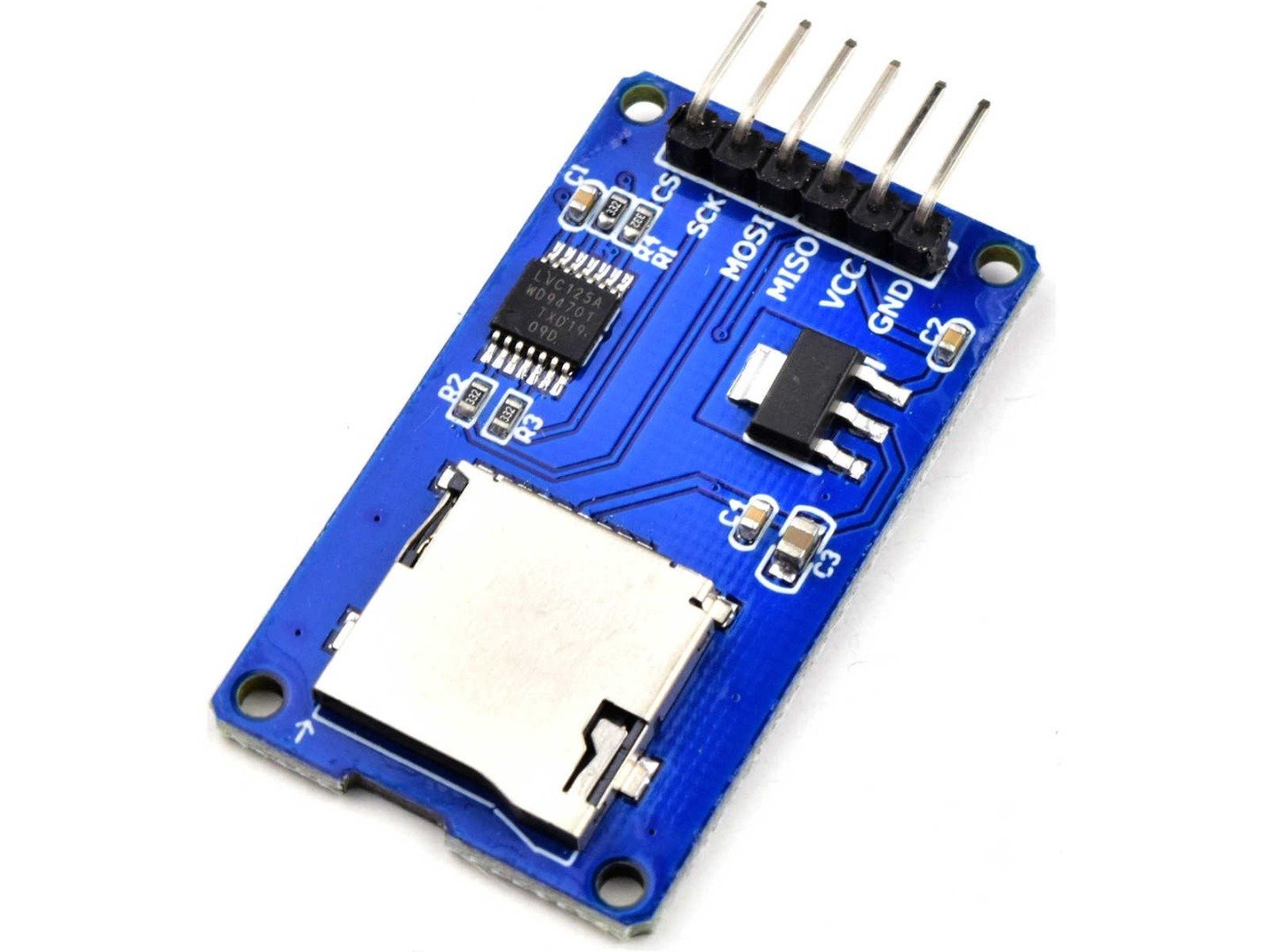 Micro-SD Memory Card Adapter for Arduino with 3.3V-5V converter 5