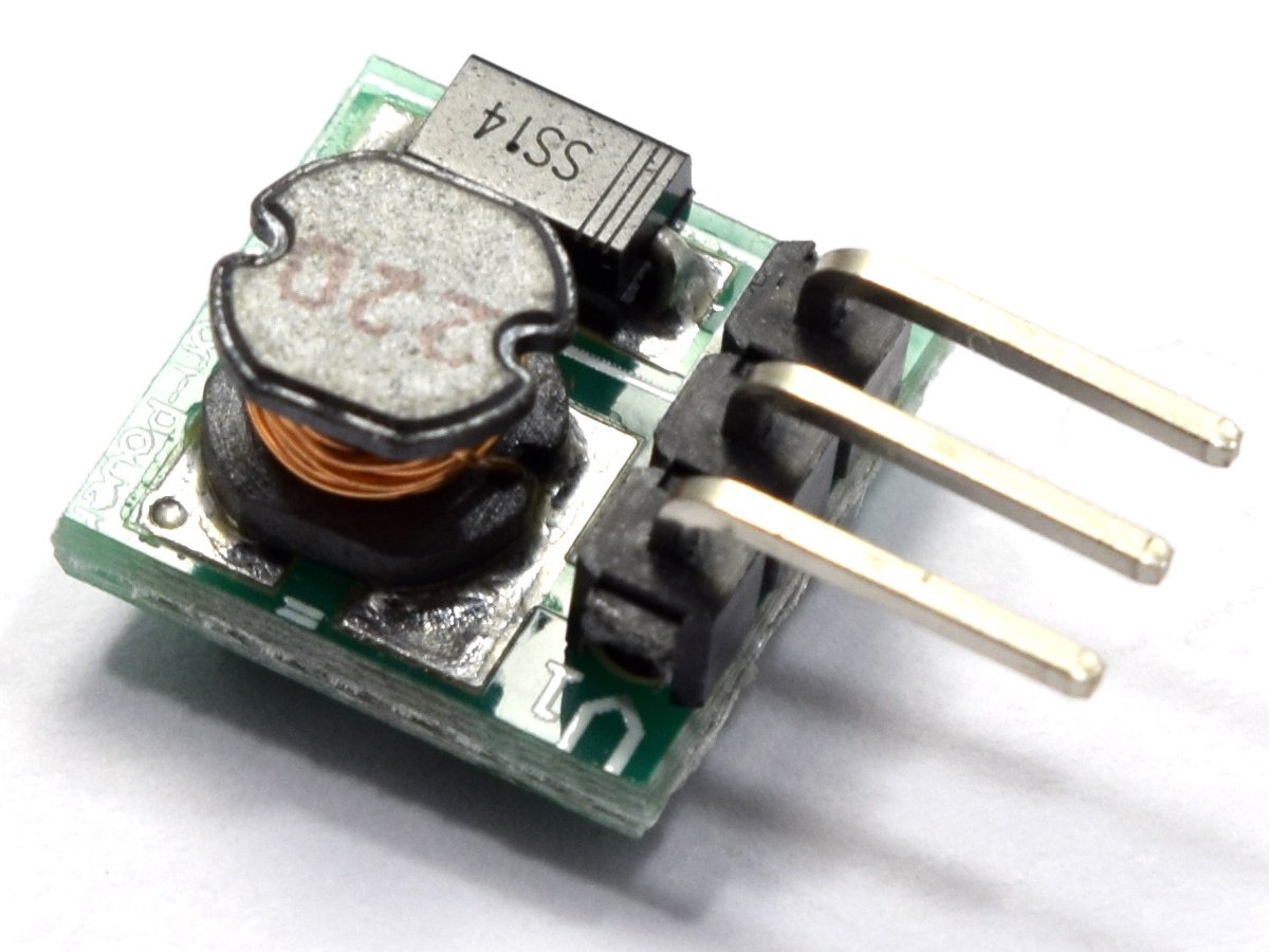 DC-DC Step-Up Boost Converter TO-220, 0.9-5V input 4