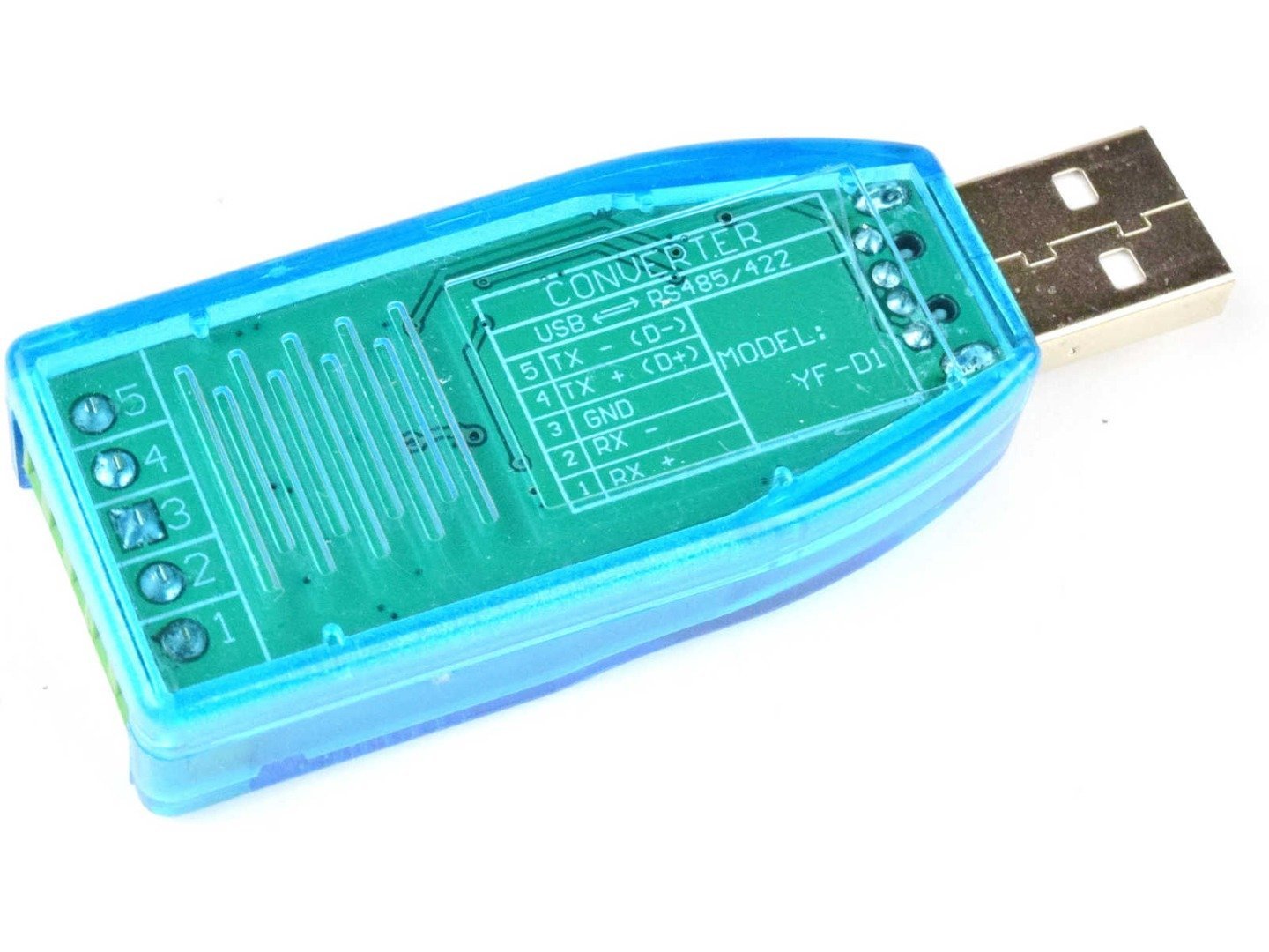 USB to RS485 RS422 4-Wire Interface Adapter, CH340 chip 6