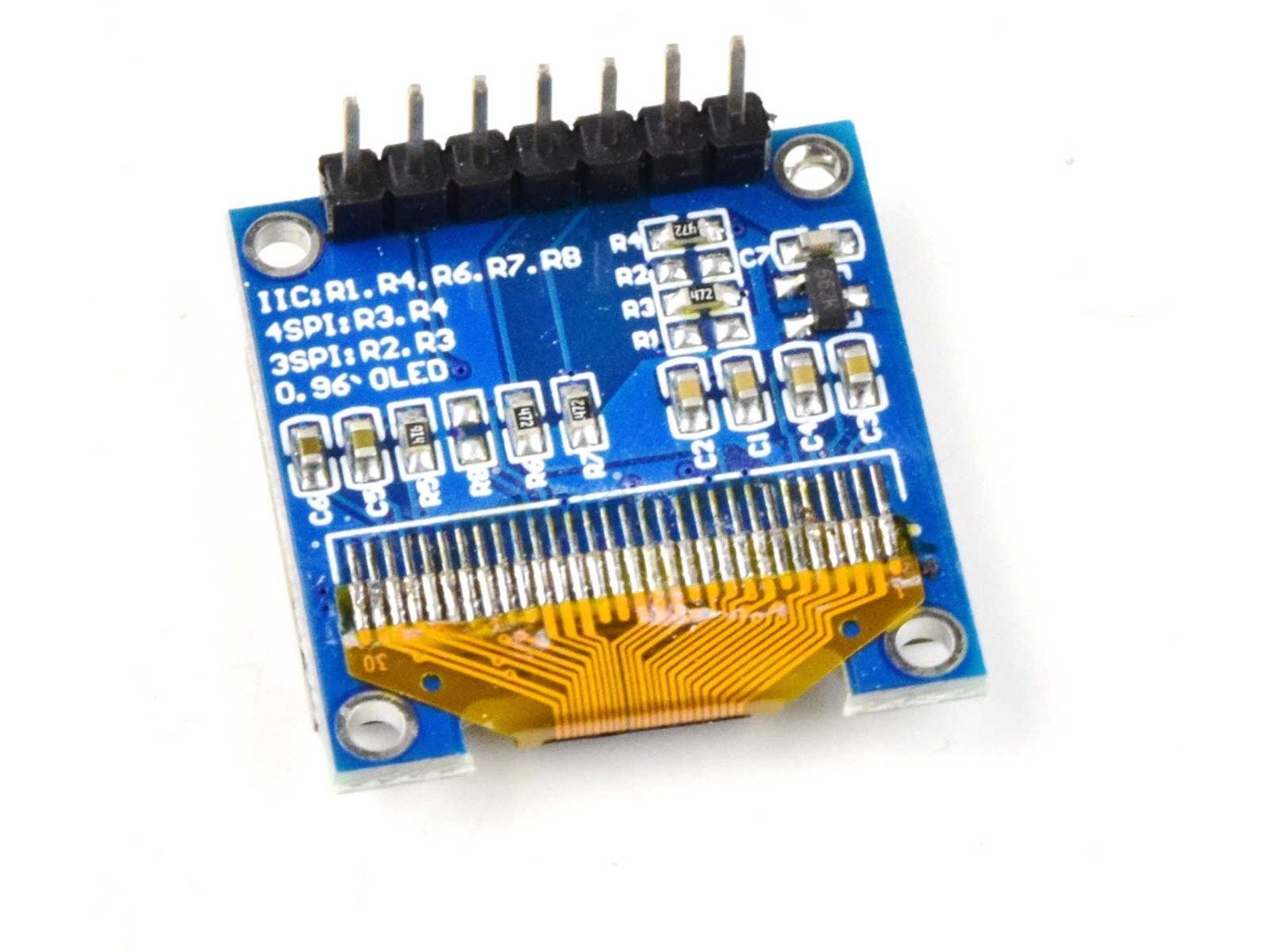 OLED Display 0.96 inch 128×64 with SPI interface – 3-5V (100% compatible with Arduino) 10