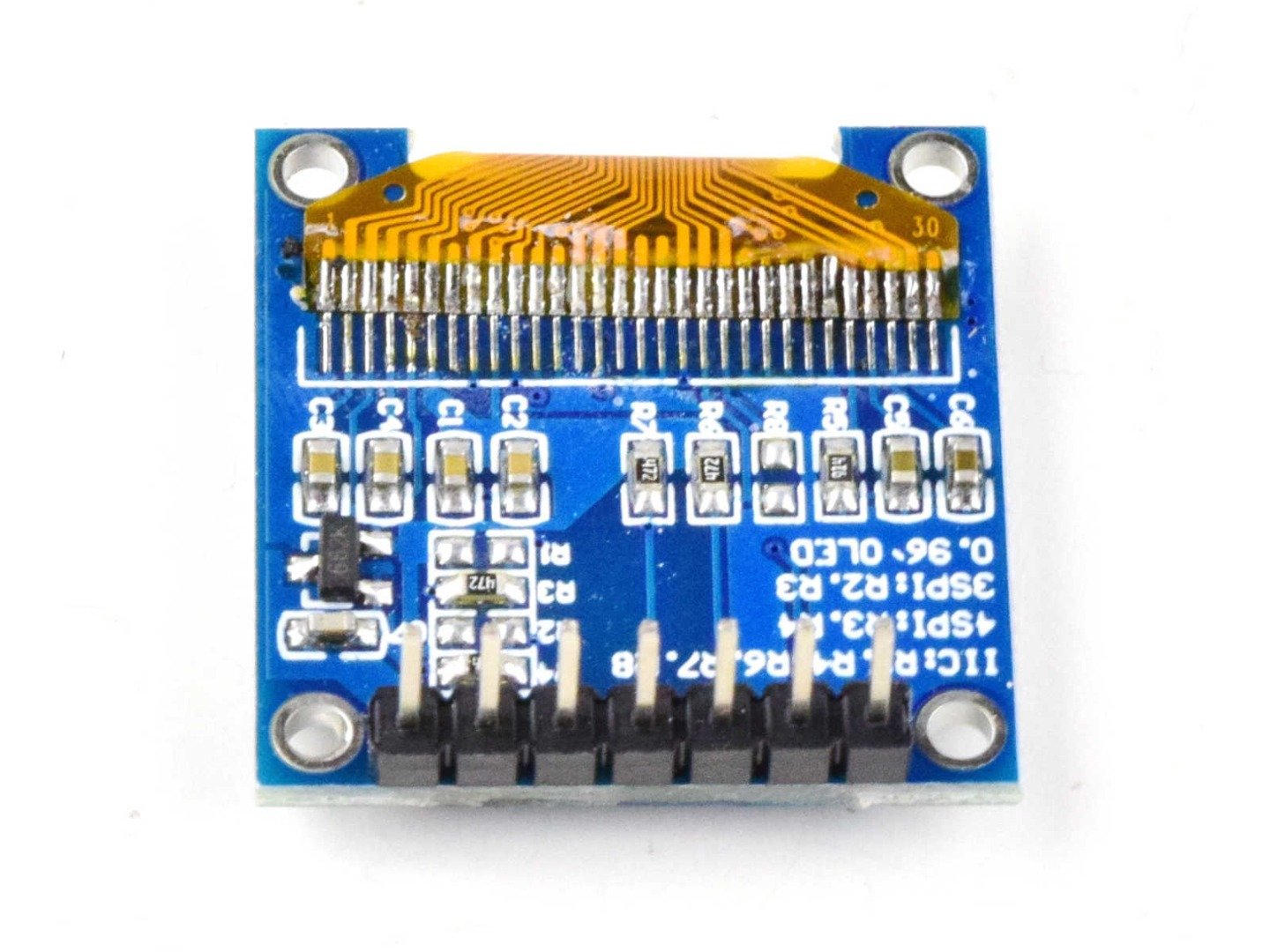 OLED Display 0.96 inch 128×64 with SPI interface – 3-5V (100% compatible with Arduino) 9