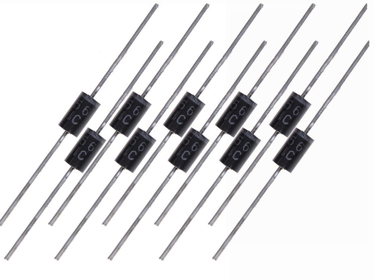 SB560 Axial 5 Amp 60 Volt DO-27 Pack of 20 Pieces Schottky Barrier Rectifier Diodes 5A 60V DO-201AD Chanzon SR560