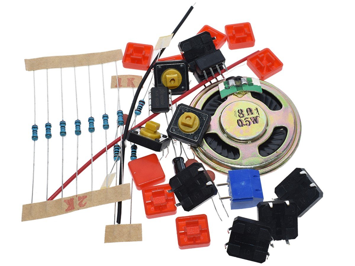 Electronic Piano DIY Solder Learning Kit with NE555 7