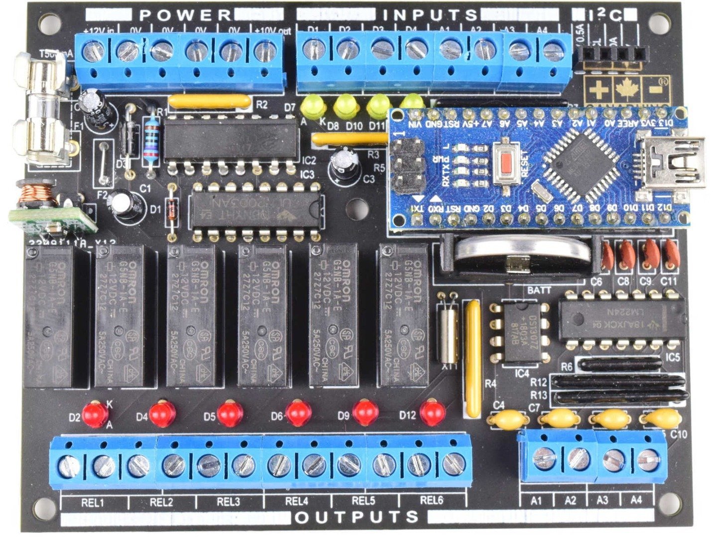 CANADUINO PLC MEGA328 Electronics DIY Kit (100% compatible with Arduino) 3