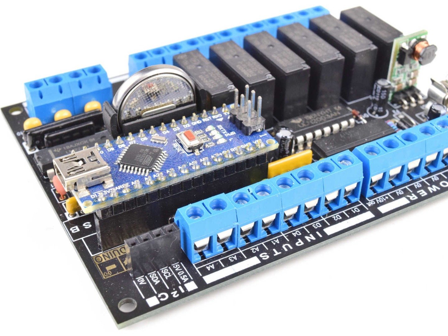 CANADUINO PLC MEGA328 Electronics DIY Kit (100% compatible with Arduino) 16