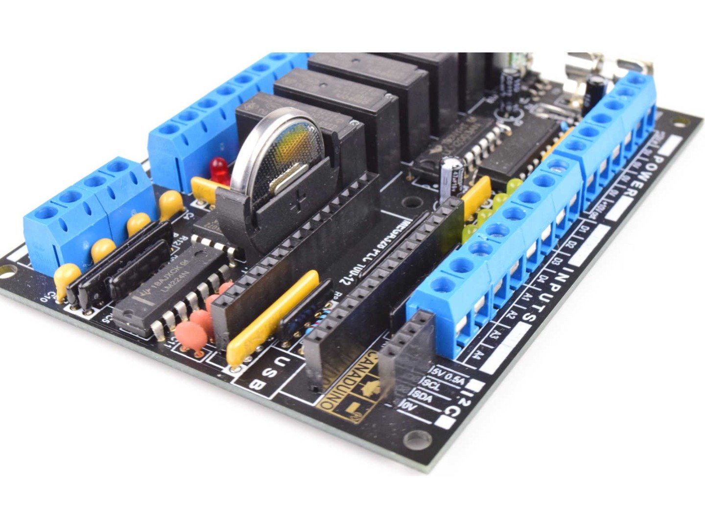 CANADUINO PLC MEGA328 Electronics DIY Kit (100% compatible with Arduino) 11