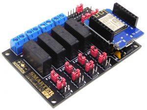 CANADUINO 4-Channel Wi-Fi Relay DIY soldering kit incl. WeMos D1 Mini (100% compatible with Arduino) 2
