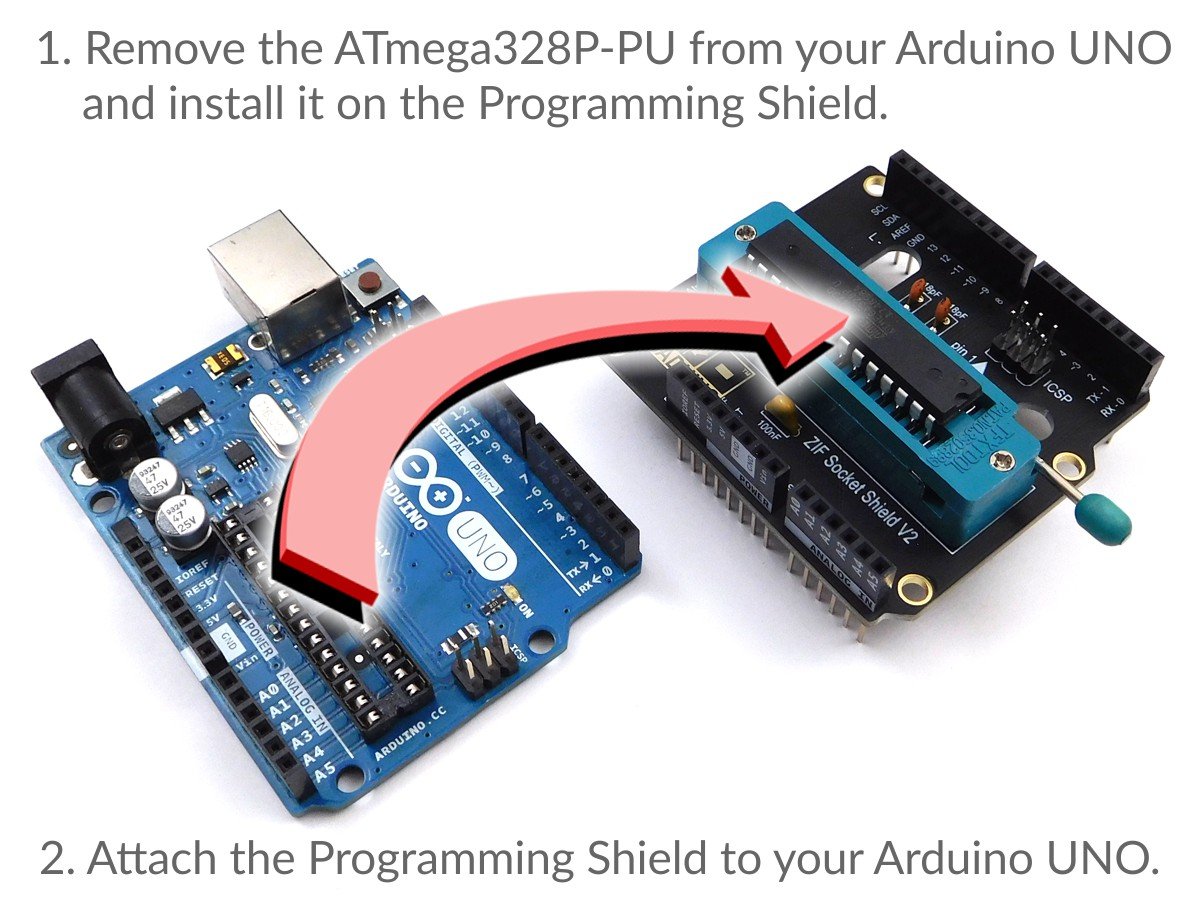 CANADUINO ZIF Socket Programming Shield V2 for Arduino 8