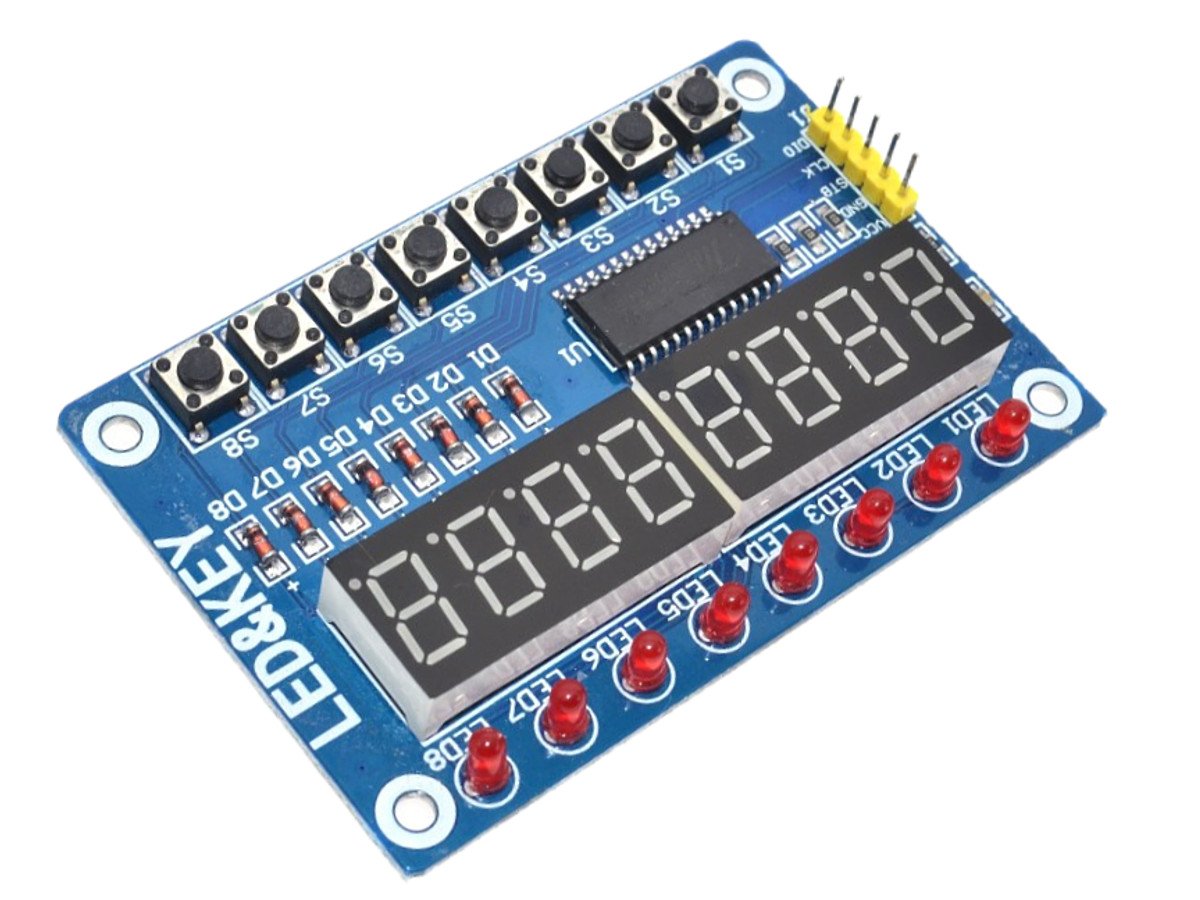 LED and KEY Module for Arduino with TM1637 4