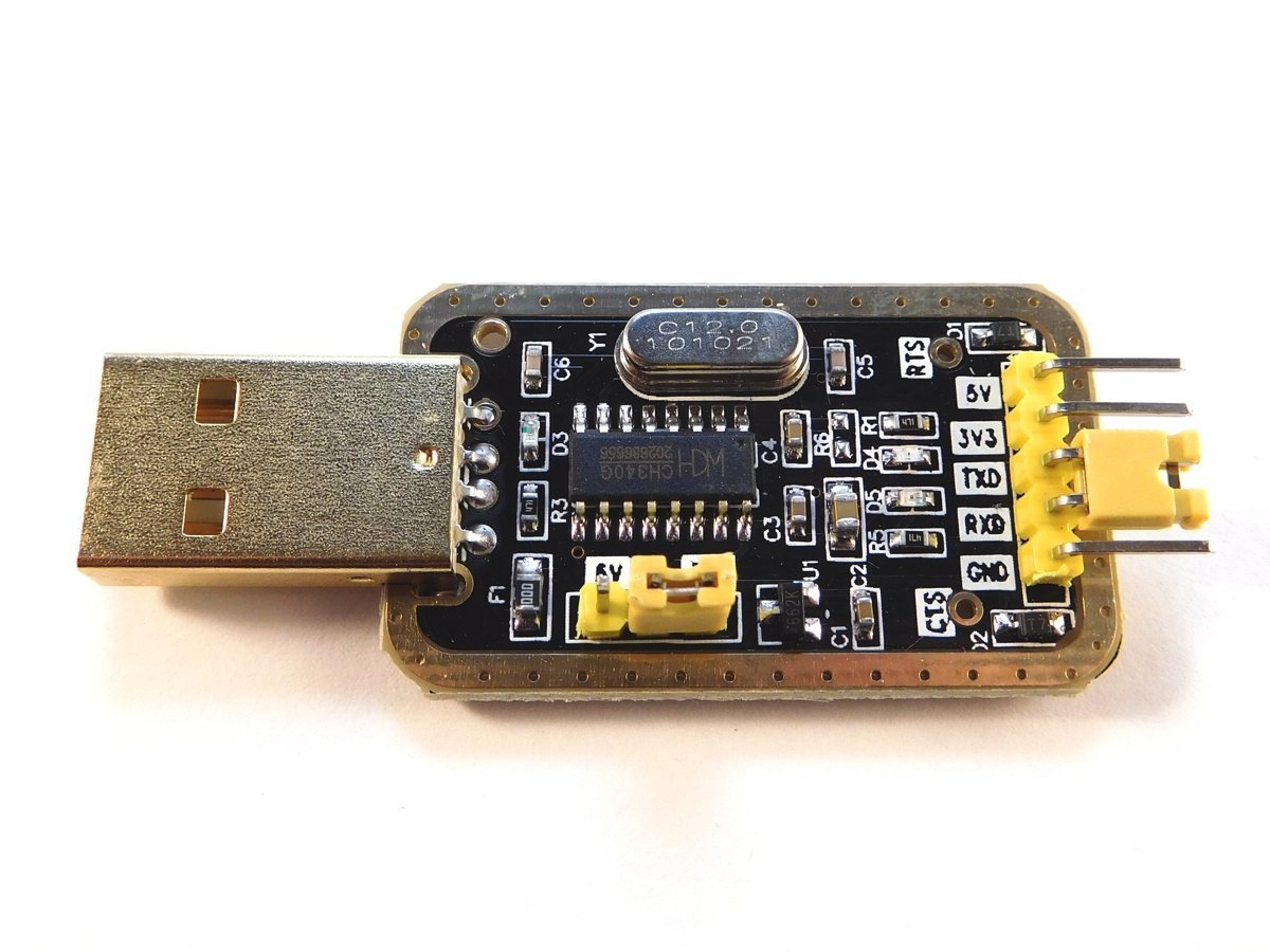 USB – TTL Serial Communication and Programming Adapter CH340 3.3V / 5V 4
