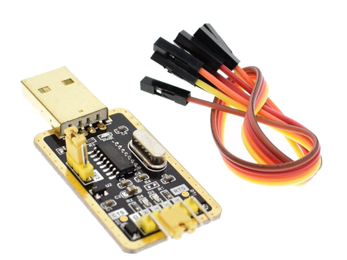USB – TTL Serial Communication and Programming Adapter CH340 3.3V / 5V 7
