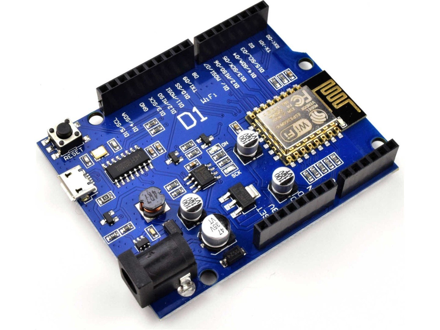 WEMOS D1 ESP8266 Wi-Fi Board 80-160MHz – IoT – compatible with Arduino and NodeMCU 11
