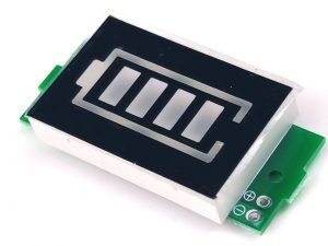 Lithium Battery Gauge LED for 1-8 cells in series – GREEN LED display 2