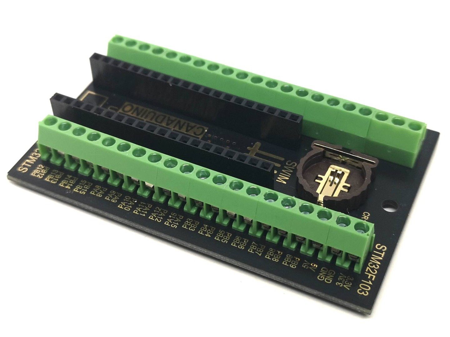STM32 DIY Screw Terminal Adapter for Blue Pill and Black Pill Modules 11