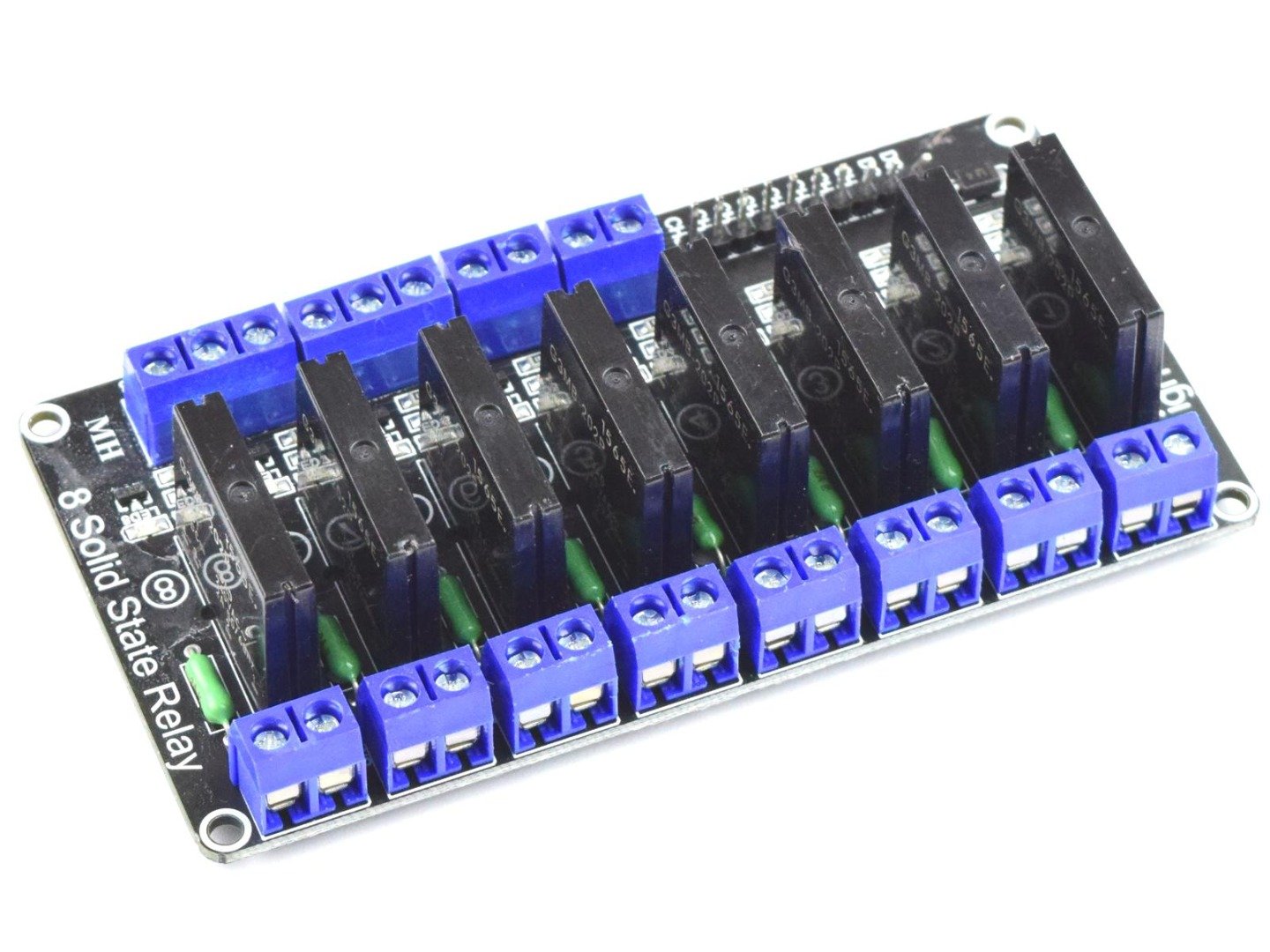 8 Channel SSR Solid State Relay Module 250V 2A – for 3.3V and 5V control voltage 3