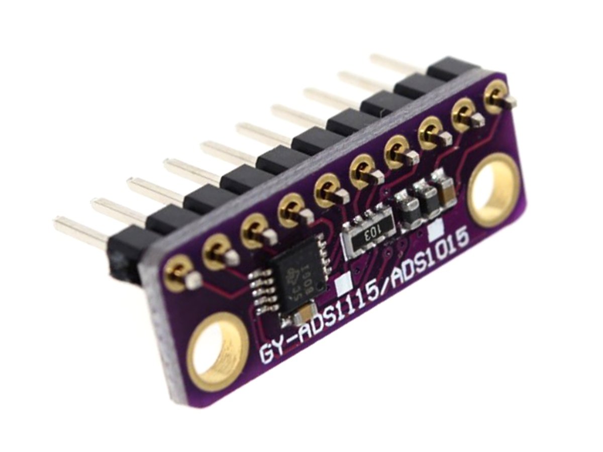 ADS1115 4-Channel 16-Bit ADC Analog-Digital-Converter with I2C Interface 4