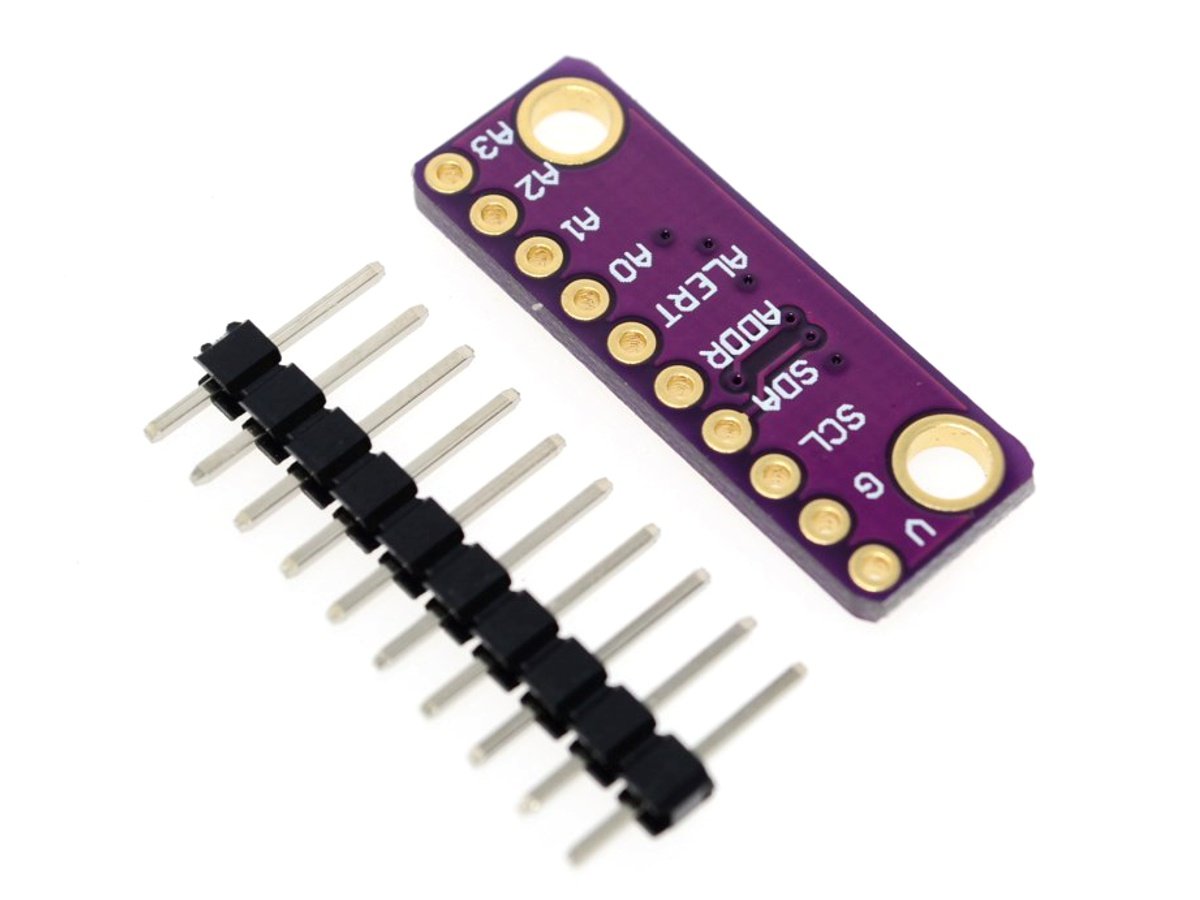 ADS1115 4-Channel 16-Bit ADC Analog-Digital-Converter with I2C Interface 3