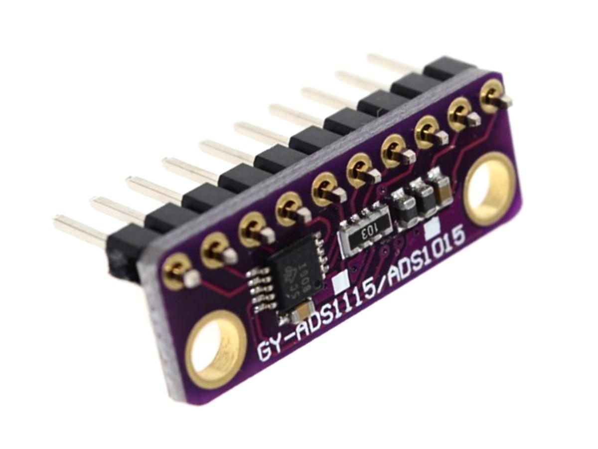 ADS1015 4-Channel 12-Bit ADC Analog-Digital-Converter with I2C Interface 5