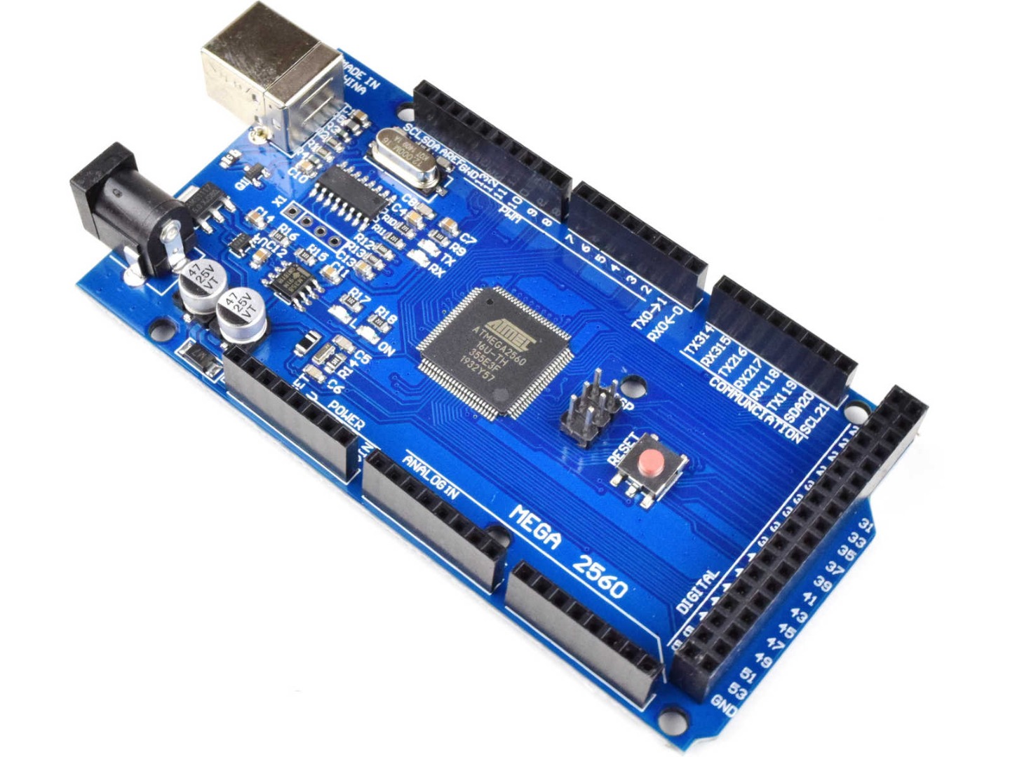 MEGA 2560 R3 module with Atmega2560 + CH340 USB (100% compatible with Arduino) 6