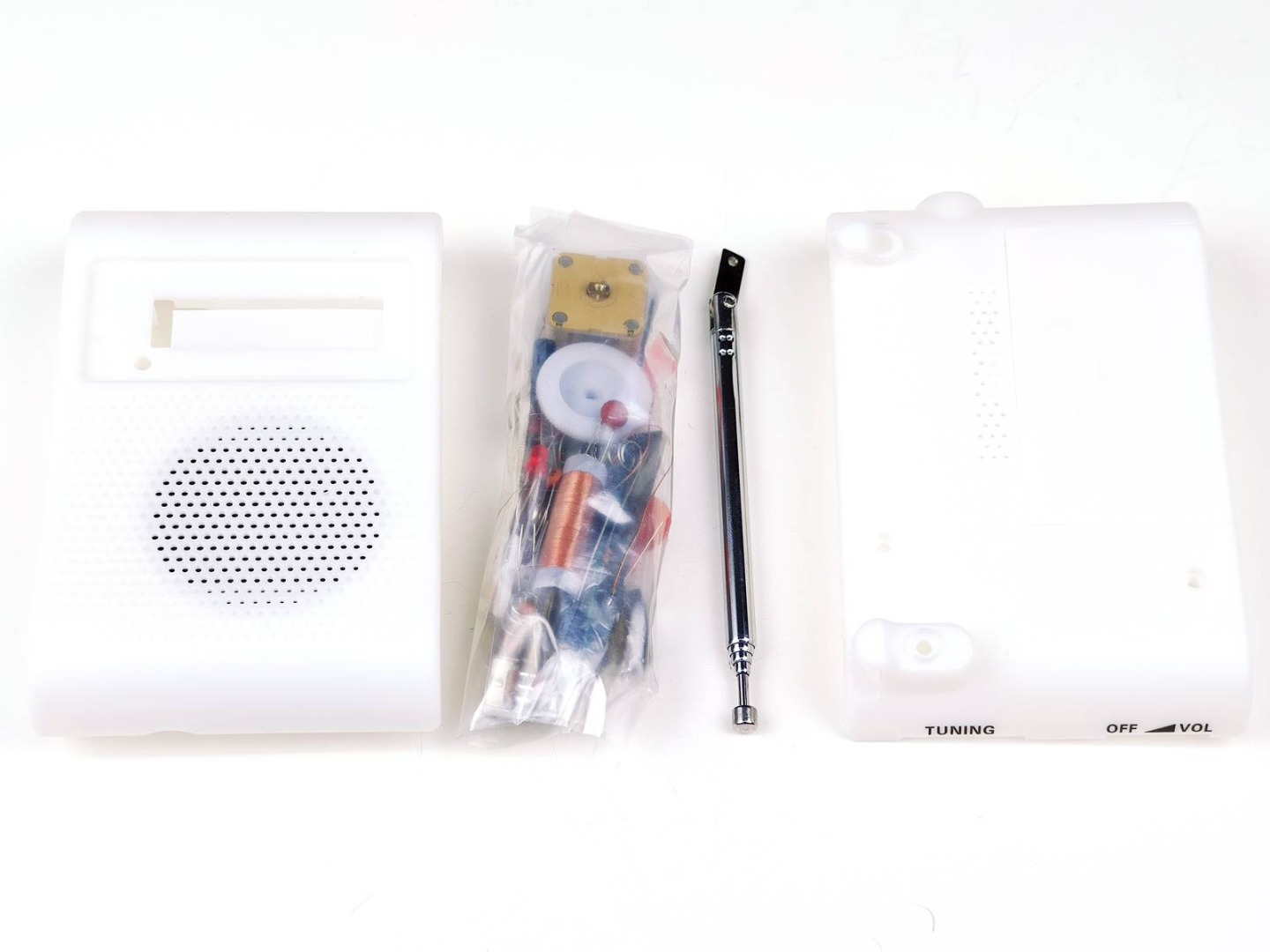 CANADUINO Advanced AM FM Mini Radio DIY Soldering Kit CF210SP 6