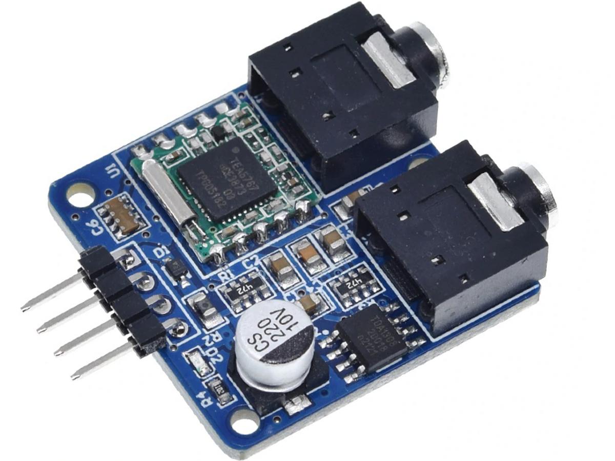 CANADUINO FM Stereo Mini Radio Module with NXP TEA5767HN for Arduino 5