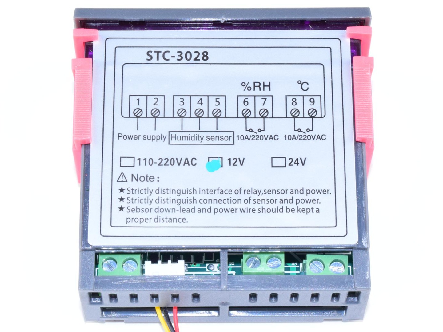 CANADUINO STC-3028 Temperature Humidity Controller 12V 6
