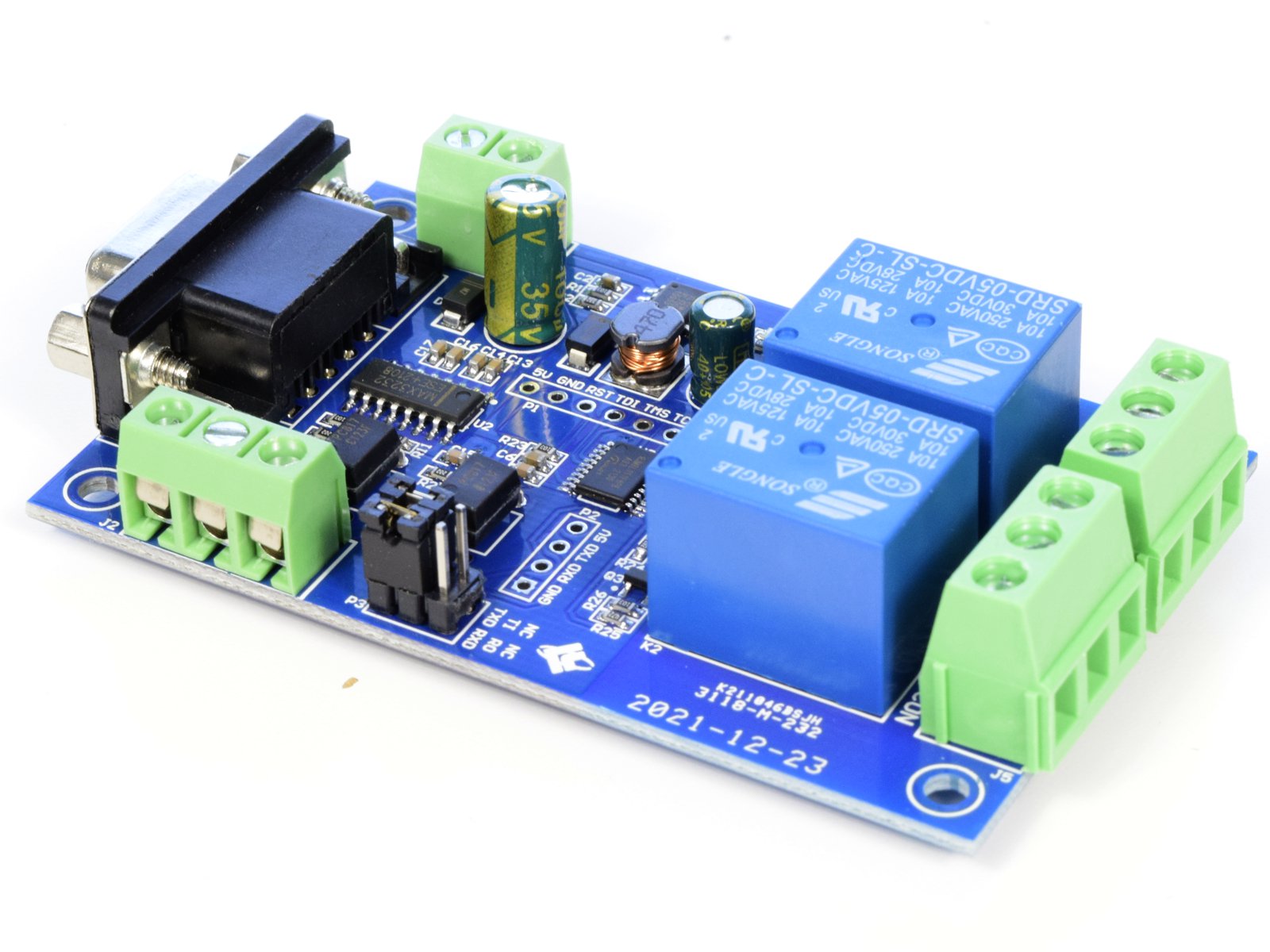 2 Channel Modbus RS232 Relay Module 9