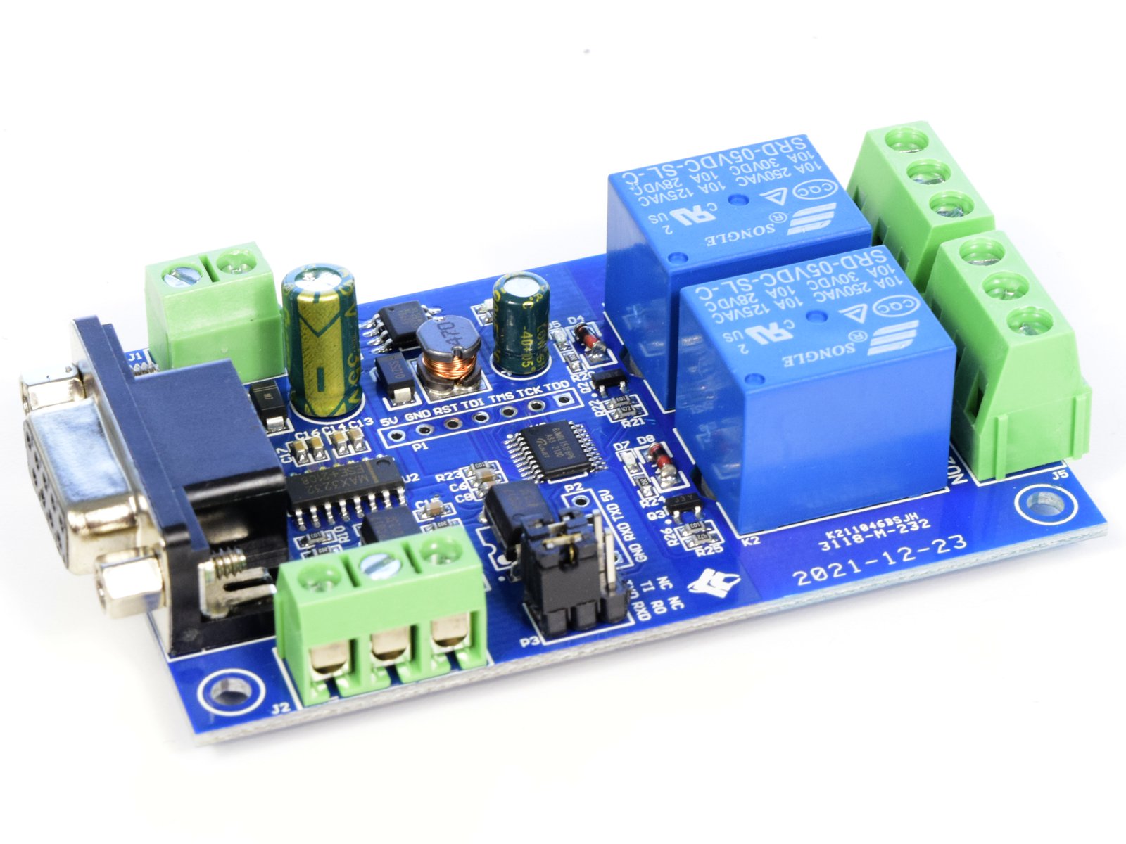 2 Channel Modbus RS232 Relay Module 4