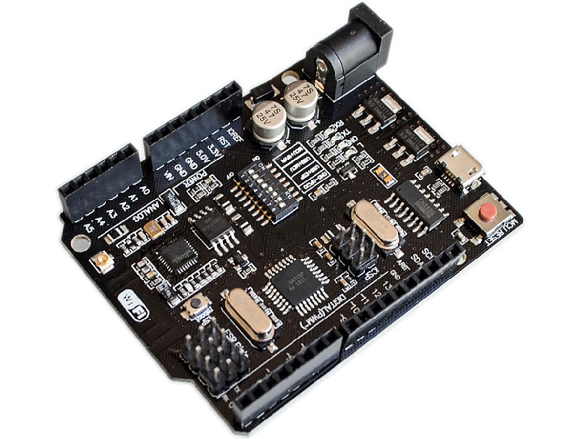 Atmega328P + ESP8266 – UNO + Wi-Fi – compatible with Arduino 3